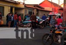 Accidente de tránsito deja un lesionado en Jinotepe Accidente de tránsito deja un lesionado en Jinotepe