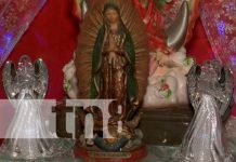 Devotos celebran a la Virgen de Guadalupe en Managua Devotos celebran a la Virgen de Guadalupe en Managua