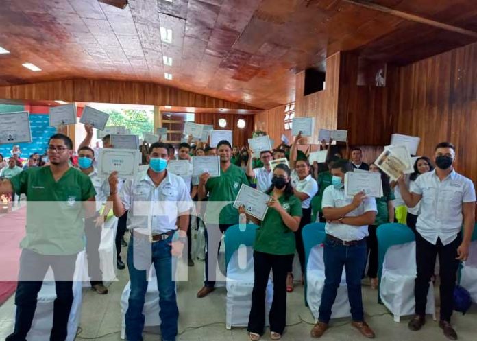 Jinotega cuenta con 160 nuevos egresados de carreras técnicas