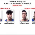 Policía Nacional presenta 14 delincuentes detenidos en Matagalpa 14 delincuentes detenidos en Matagalpa