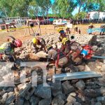 Bomberos unificados realizan ejercicio practico en Managua