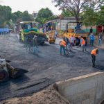 Gobierno sobrepasa meta de obras viales en Managua durante el 2021