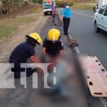 Anciano lesionado al ser embestido por un vehículo en Chontales Anciano lesionado al ser embestido por un vehículo en Chontales