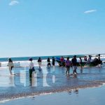 Familias disfrutan de sus vacaciones en las playas de Pochomil y Masachapa Familias disfrutan de sus vacaciones en las playas de Pochomil y Masachapa
