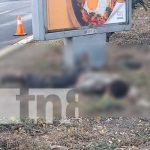 Chocó contra la cuneta: sujeto muere frente a la Aduana, Carretera Norte, Managua Chocó contra la cuneta: sujeto muere frente a la Aduana, Carretera Norte