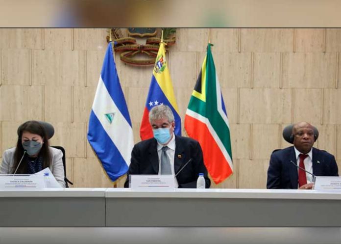 Acto de solidaridad con Nicaragua se efectuó en la Cancillería Venezolana
