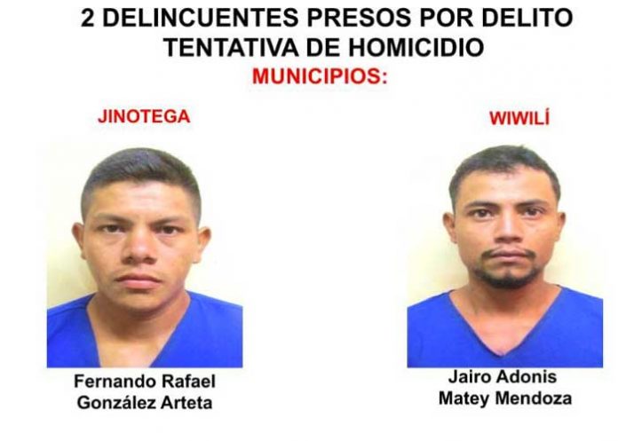 Presentan delicuentes en Jinotega