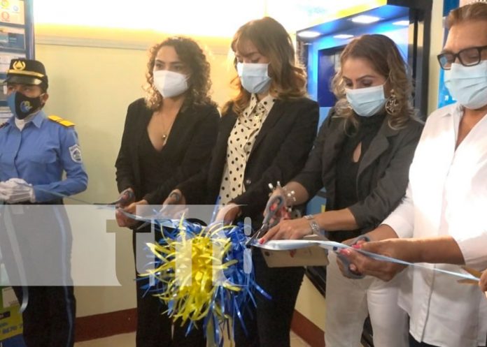 Institución policial de Ometepe inaugura nuevo kiosko de servicios