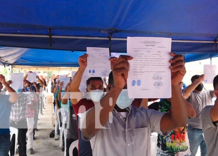 1.2 Privados de libertad en Estelí recibieron el perdón presidencial