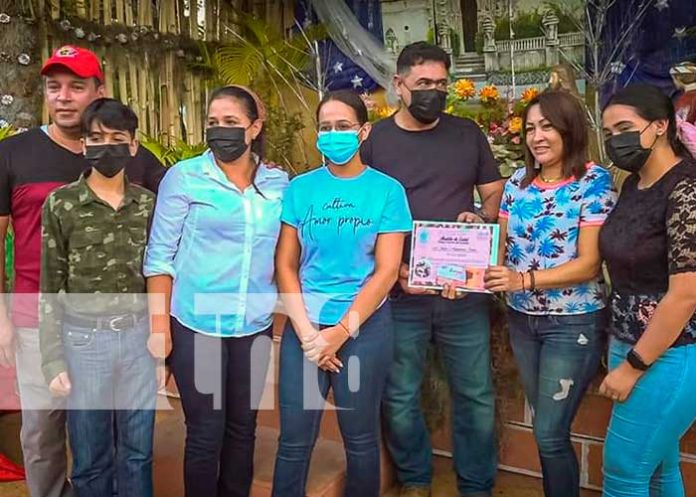 Premian mejores nacimientos al Niño Dios en Ocotal