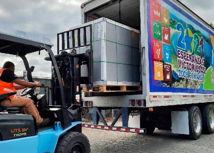 Nicaragua recibe 1 millón 252 mil 800 dosis de vacuna AstraZeneca