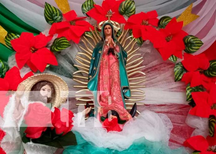 2 Masaya rinde homenaje a la Virgen de Guadalupe