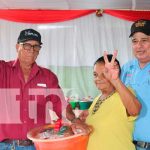 Entregan canastas navideñas a colaboradores históricos del FSLN en Siuna