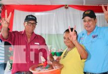 Entregan canastas navideñas a colaboradores históricos del FSLN en Siuna Entregan canastas navideñas a colaboradores históricos del FSLN en Siuna