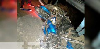 Joven fallece tras impactar contra un semoviente en Nueva Segovia