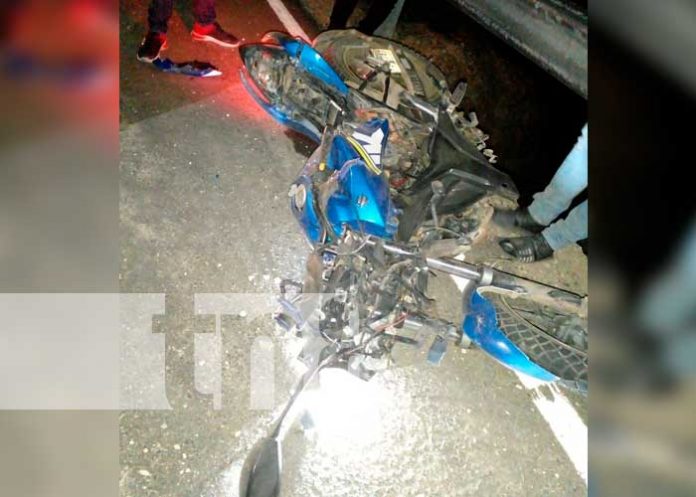 Joven fallece tras impactar contra un semoviente en Nueva Segovia