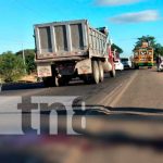 Accidente de tránsito deja como saldo a una persona lesionada en Tipitapa