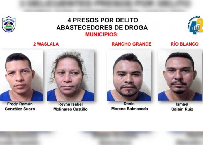 2 Policía Nacional en Matagalpa capturó a 19 delincuentes