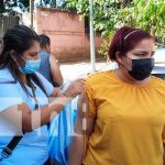 Vacunación contra el COVID-19 llega a un barrio más de Managua Vacunación contra el COVID-19 llega a un barrio más de Managua