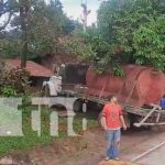 Conductor de camión provoca accidente de tránsito en Mulukukú Conductor de camión provoca accidente de tránsito en Mulukukú