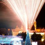 Realizan ceremonia de iluminación de árbol navideño, en Palestina Realizan ceremonia de iluminación de árbol navideño, en Palestina