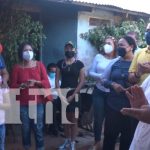 Familia en Rivas celebra por 40 años la gritería a la virgen María Familia en Rivas celebra por cuarenta años la gritería a la virgen María