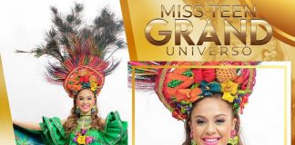 Miss Teen Grand Nicaragua 2021 gana mejor traje nacional