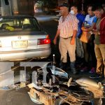 Una persona lesionada tras accidente de tránsito en Juigalpa
