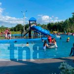 Familias de Chichigalpa disfrutan vacaciones en Parque Sandino Familias de Chichigalpa disfrutan de sus vacaciones en Parque Sandino