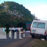 Ciudadano muere tras ser impactado por un camión en Río San Juan Ciudadano muere tras ser impactado en Río San Juan