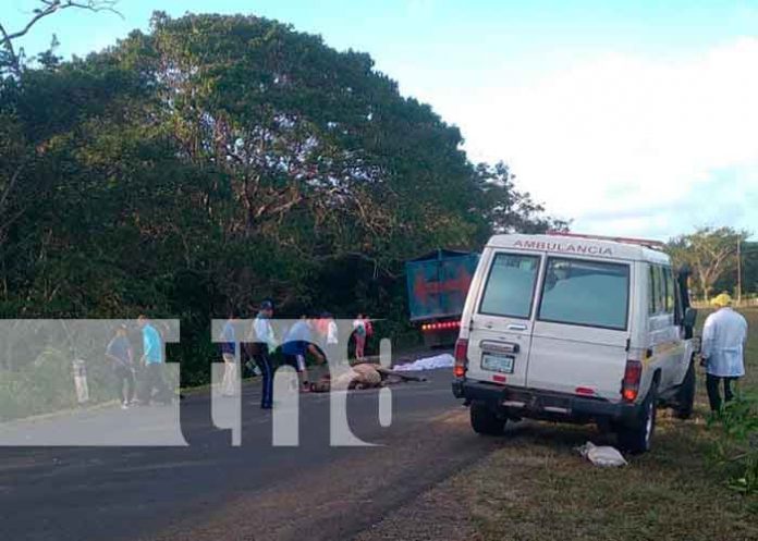 Ciudadano muere tras ser impactado en Río San Juan