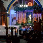 Realizan vigilia a la Virgen María en Chinandega