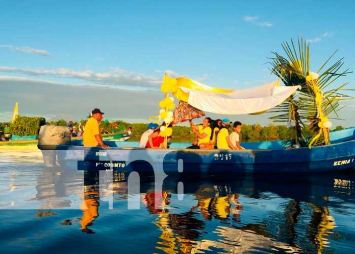 3 Realizan por primera vez Gritería Acuática en El Realejo, Chinandega