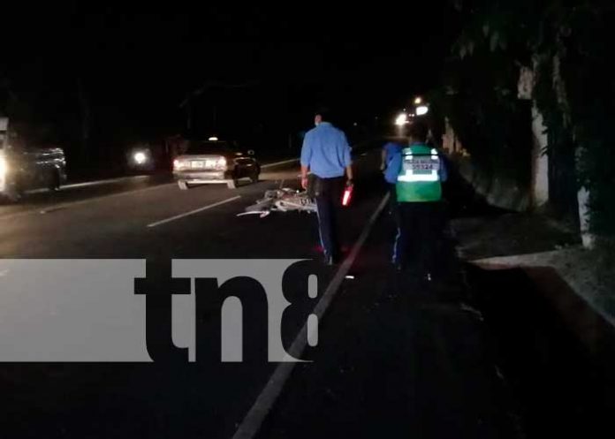 3 Accidente de tránsito deja un lesionado grave en Jinotepe