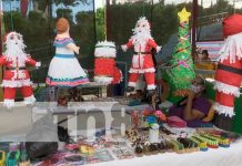 Familias disfrutan del comercio navideño en el Parque de Ferias de Managua Familias disfrutan del comercio navideño en el Parque de Ferias de Managua
