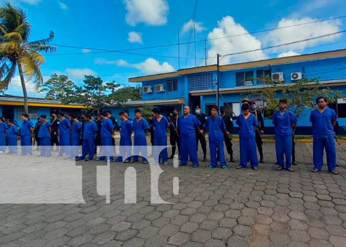 Sujetos detenidos en el departamento de Masaya