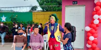 Niños y adolescentes del programa amor en Boaco