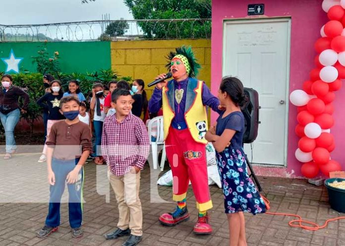 Niños y adolescentes del programa amor en Boaco