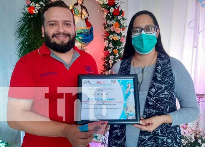 3.7 Alcaldía de Jinotega premia al mejor altar mariano