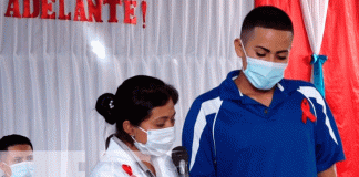 Charlas de prevención del VIH / SIDA en sistema penitenciario de Matagalpa