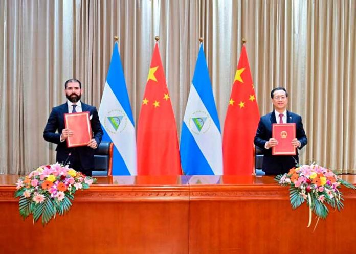 Nicaragua restablece relaciones diplomáticas República Popular China
