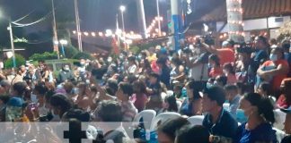 Familias visitan el Puerto Salvador Allende, Managua