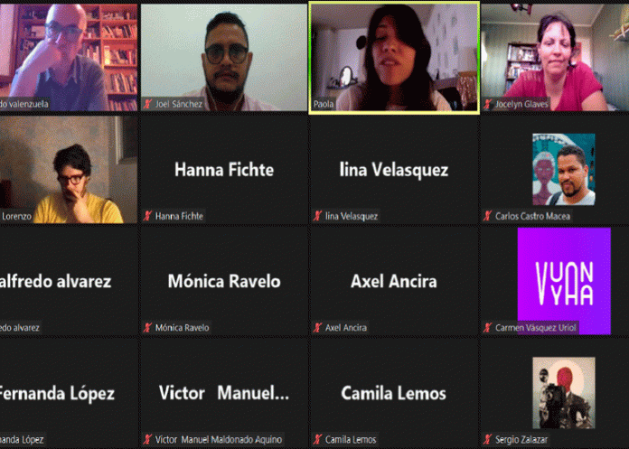 Nicaragua en cinetalleres organizados por la Universidad O´Higgins de Chile