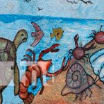 Niñez nicaragüense realiza mural para crear conciencia del cuido de la naturaleza Niñez nicaragüense realiza mural para crear conciencia del cuido de la nauraleza
