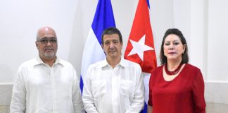 Embajador de Cuba visita la CSJ, Cinemateca Nacional, Canales 6, 4 y 13