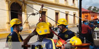 Familias de Nandaime participan en el Cuarto Ejercicio Multiamenazas