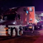 Hombre perece en brutal accidente ocurrido en la carretera a Masaya