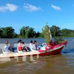 Nicaragua vibrará este fin de semana con más de 75 mil actividades culturales y tradicionales Celebran purísima acuática en las aguas del Lago Cocibolca en San Carlos