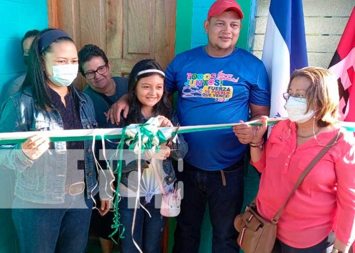 Familias de Juigalpa son beneficiadas con casas dignas