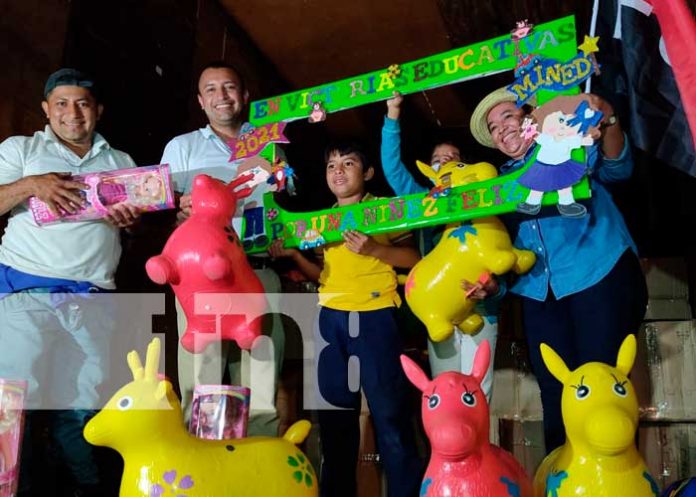 7.7 Juguetes para la niñez arribaron a Masaya